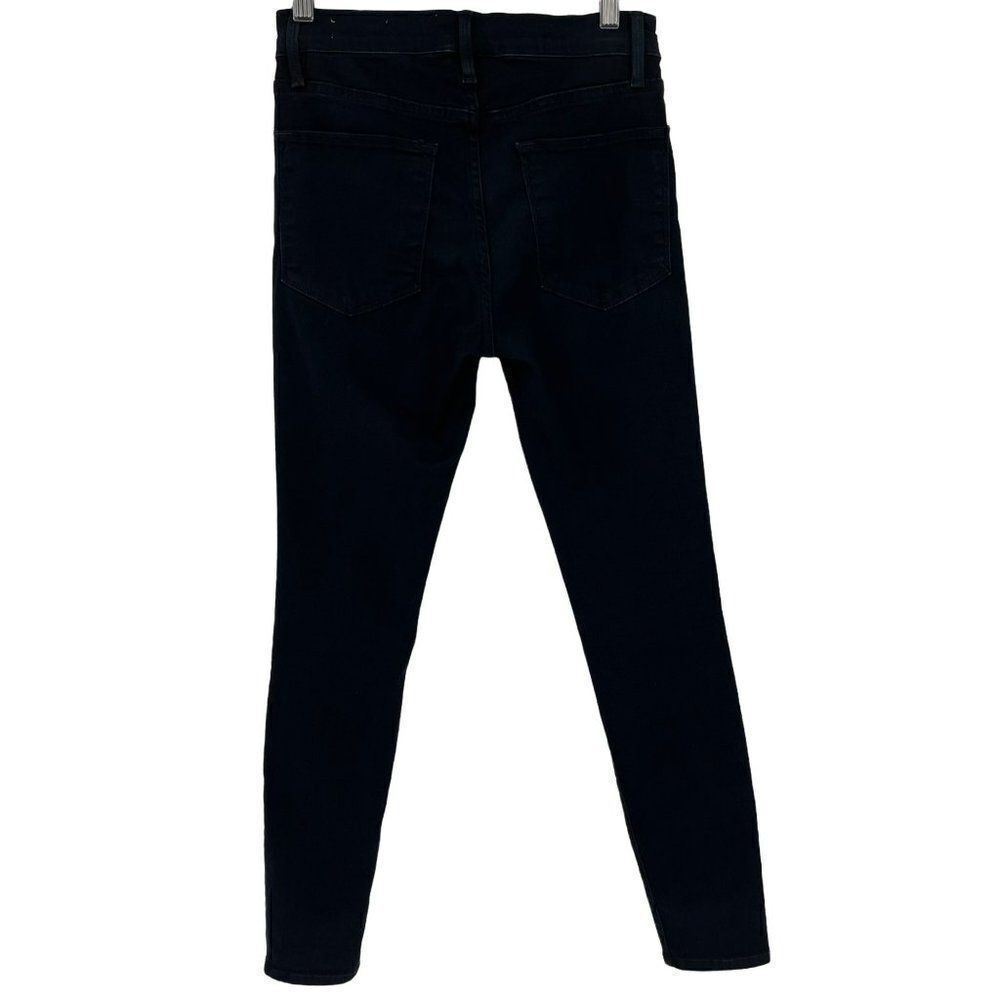 Frame Denim Le High Skinny Jeans‎ In BYXBEE Stretch Dark Wash LHSK147 Women 26 - Picture 9 of 15